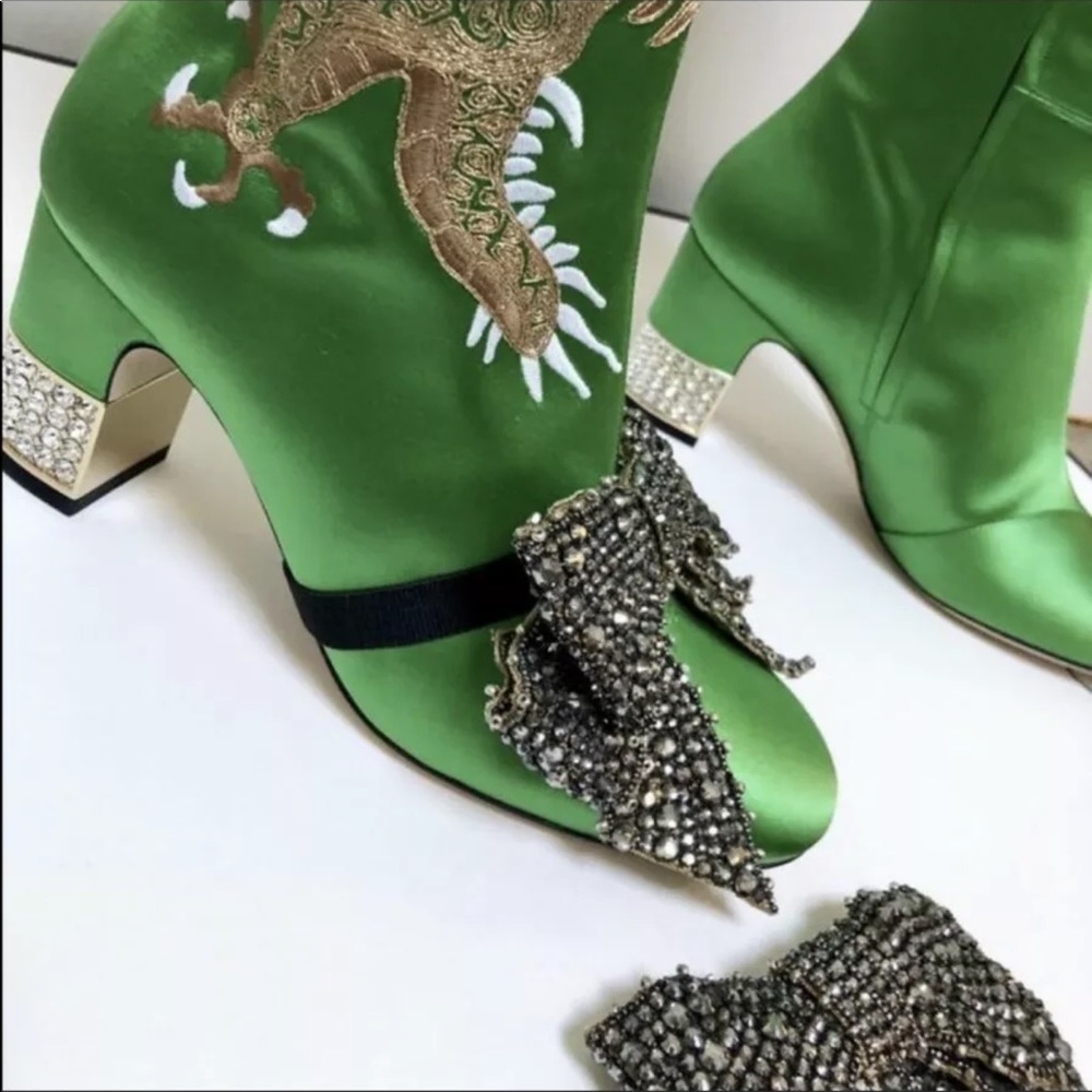 GUCCI BOW BOOT - Picture 7 of 9
